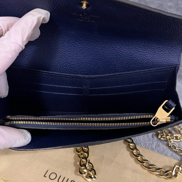 LV EMPREINTE Embossed Mono Wallet with Removable Pouch Insert - Picture 14 of 16